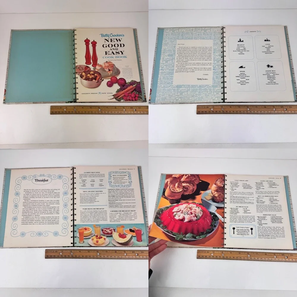 Vtg 1962 First Edition Second Print Betty Crocker‎ New Good Easy Cook Book READ